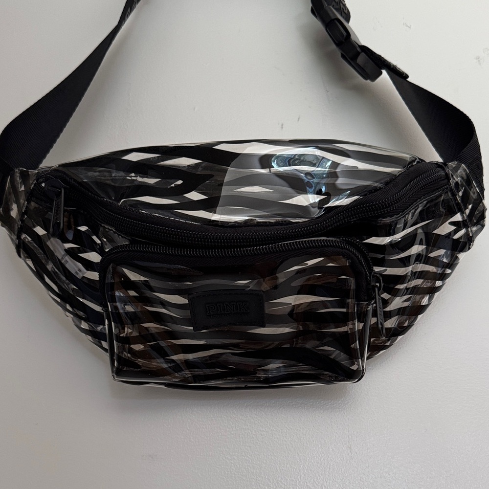 PINK Victoria's Secret Zebra Print Belt Bag